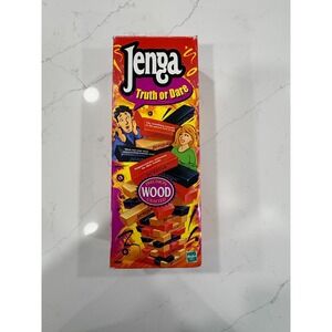 Jenga Truth or Dare Game Complete‎ Hasbro Wood Crafted